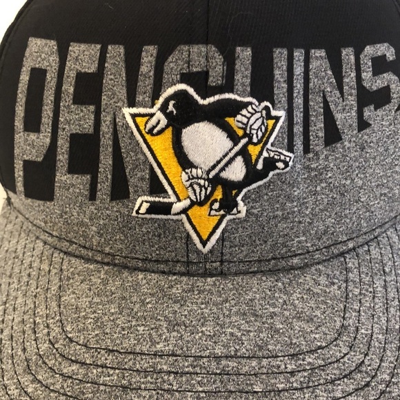 Adidas Pittsburgh penguins NFL hockey ball hat cap snap back closure 2017 - Picture 7 of 7